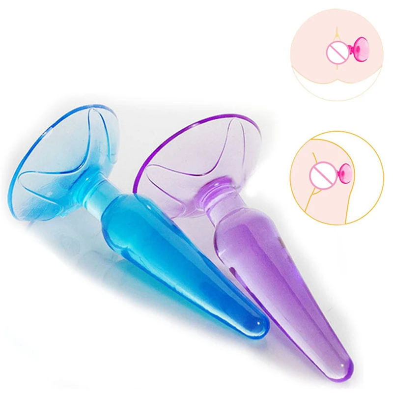 Без вибратора силиконовая Анальная пробка стимуляция ануса массаж интимные