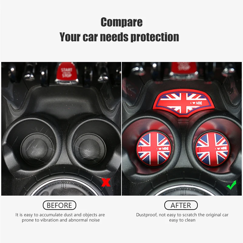 Модифицированные подставки для автомобиля Противоскользящий коврик хранения BMW