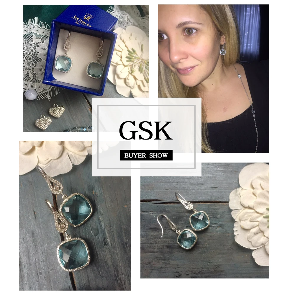 GemStoneKing винтажные 925 пробы серебряные серьги для женщин 11 00 Ctw подушечка из