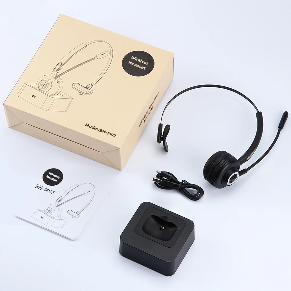 Bluetooth беспроводная гарнитура с шумоподавлением телефонная для ip телефонии