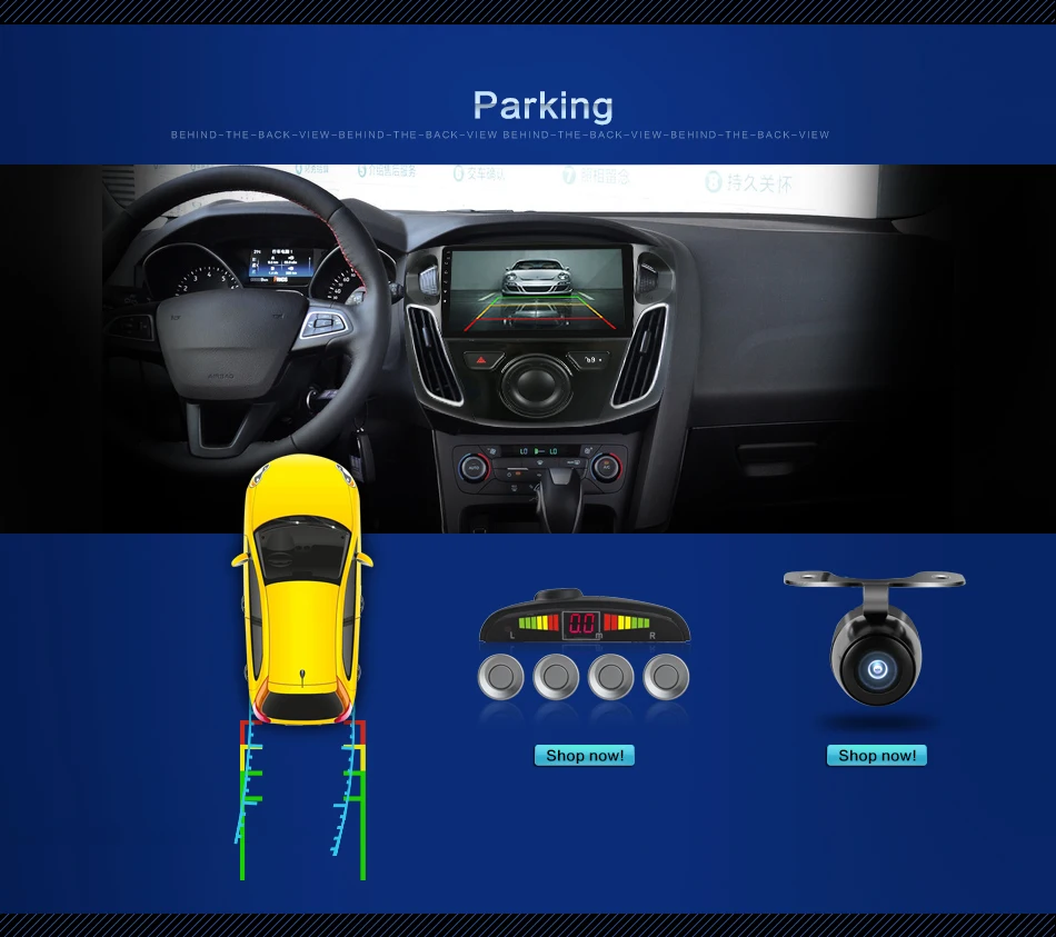 2din радио Центральный multimidia android 9,0 для Ford Focus 2012- ram 2G rom 32G
