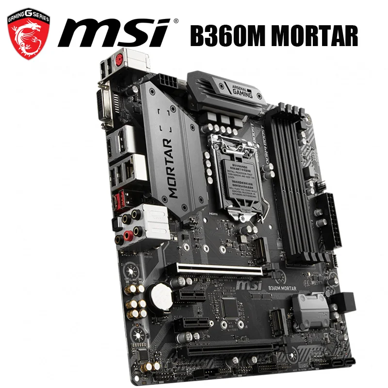 Verkauf LGA 1151 MSI B360M MÖRTEL Motherboard Core I7/i5/i3 Gaming Hifi M.2 Desktop MSI B360 Mainbaord HDMI-kompatibel Intel NEUE