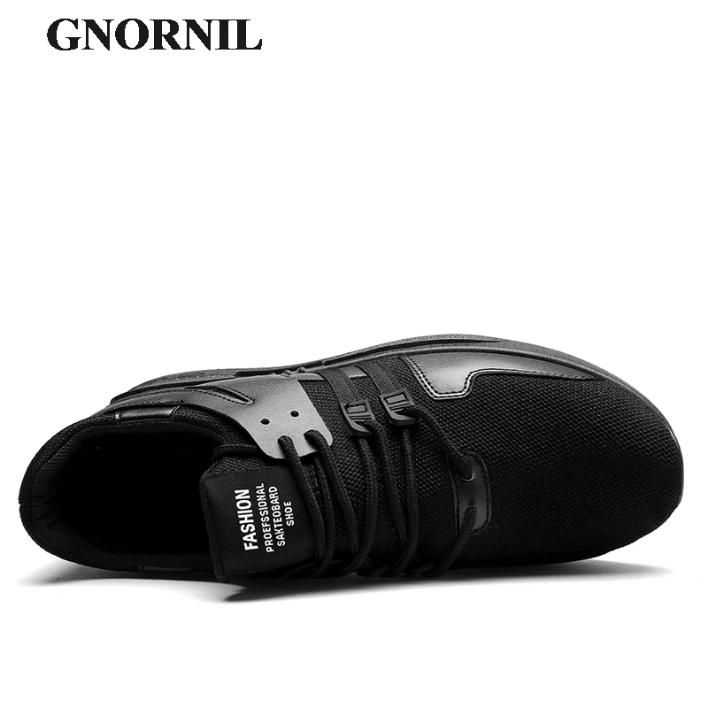 GNORNIL/брендовая мужская повседневная обувь спортивная 2019 года дышащие мужские