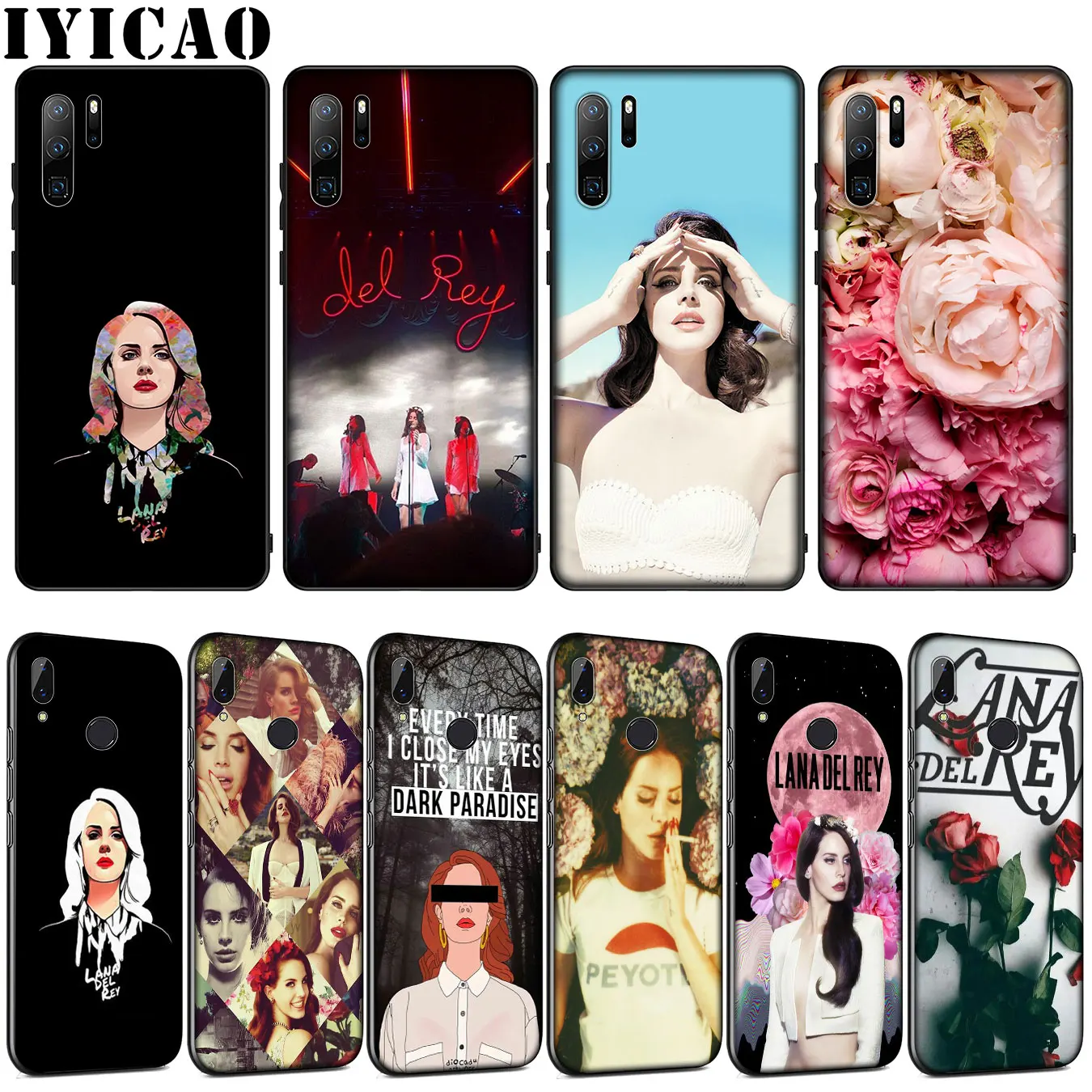 Мягкий силиконовый чехол pop lana del rey для Huawei P30 P20 Pro P10 P9 Lite Mini 2017 2016 P Smart Z Plus