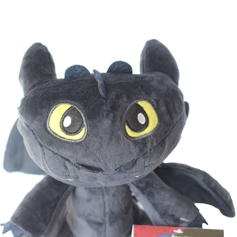 

23cm 9'' How to Train Your Dragon 2 Toothless Night Fury Soft Plush Stuffed Doll Toy Christmas Gifts For Kids