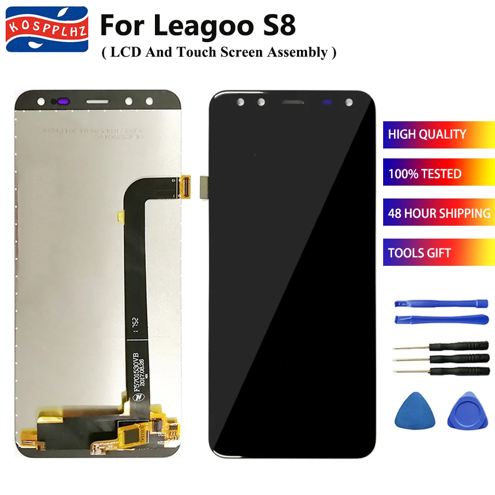 ЖК дисплей 5 72 дюйма для Leagoo S8 + сенсорный 1440x720 Φ 100% протестированы идеальные