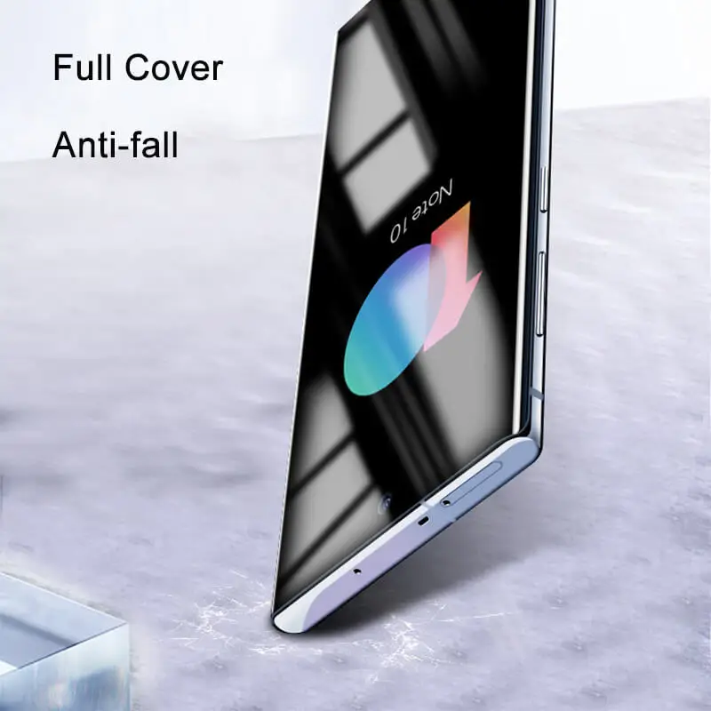 Для samsung Galaxy Note 10 Plus защита экрана УФ нано оптика изогнутое стекло Полный Клей покрытый край для Galaxy Note 10 10 Plus