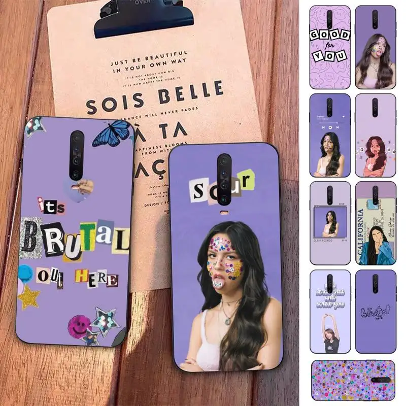 

Olivia Rodrigo - SOUR Full Album Phone Case for Redmi 5 6 7 8 9 A 5plus K20 4X S2 GO 6 K30 pro