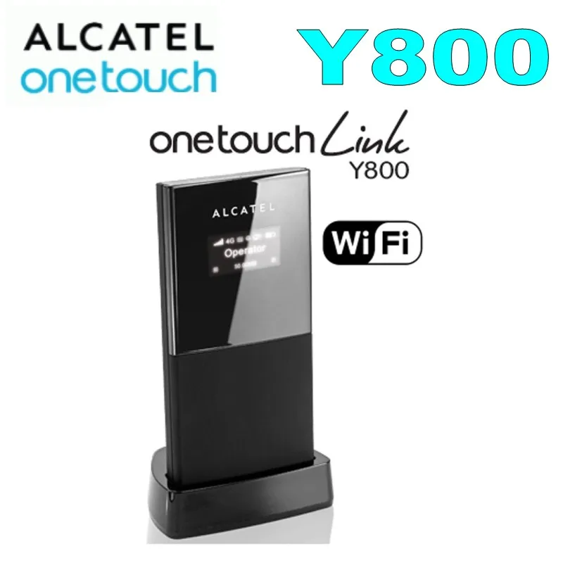 Unlocked Alcatel One Touch Y800 100Mbps 4G LTE FDD Wirelss Mobile WIFI Router