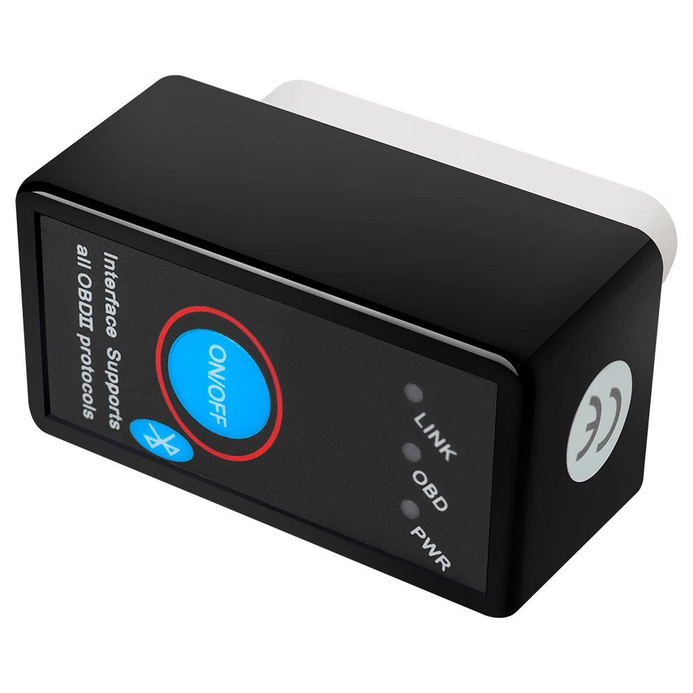 Bluetooth OBDII 2 ELM327 V2.1 Автомобильный сканер диагностический инструмент для Toyota Corolla Vios