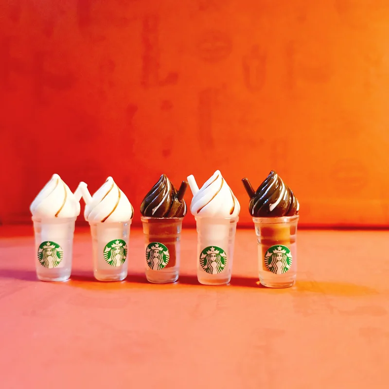 10 шт. искусственная чашка для напитков Frappuccino/miniatures/Искусственные