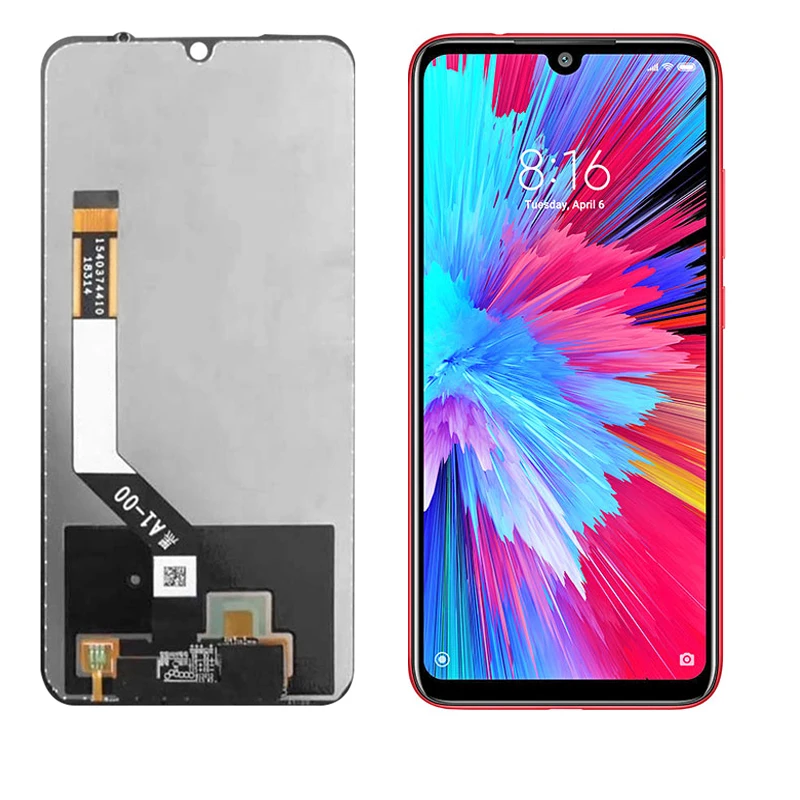 

100% Tested LCD With Frame For Redmi Note 7S LCD Display Digitizer Screen Touch Panel Sensor Assembly For Redmi Note 7s LCD