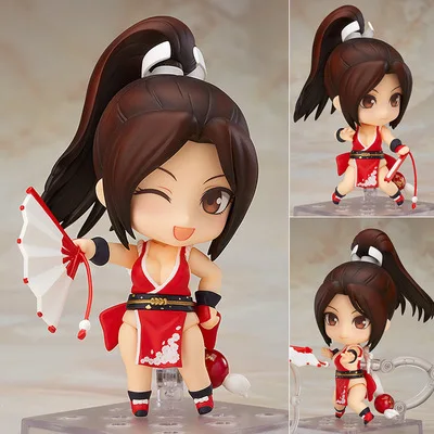 Аниме Mai Shiranui KOF Q версия глина 684 # ПВХ экшн-Фигурки игрушки Коллекционная модель