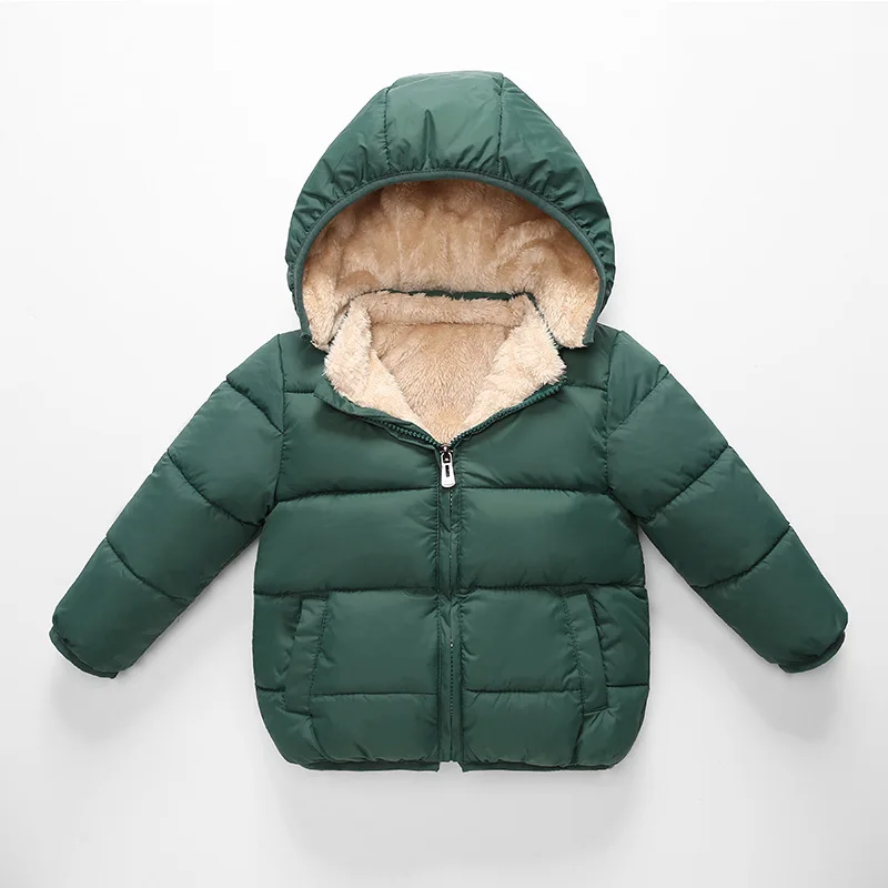 

2021 Winter Coat Girls Jacket For Girls Coat Kids Clothes Warm Hooded Children Outerwear Down Jacket For Boy