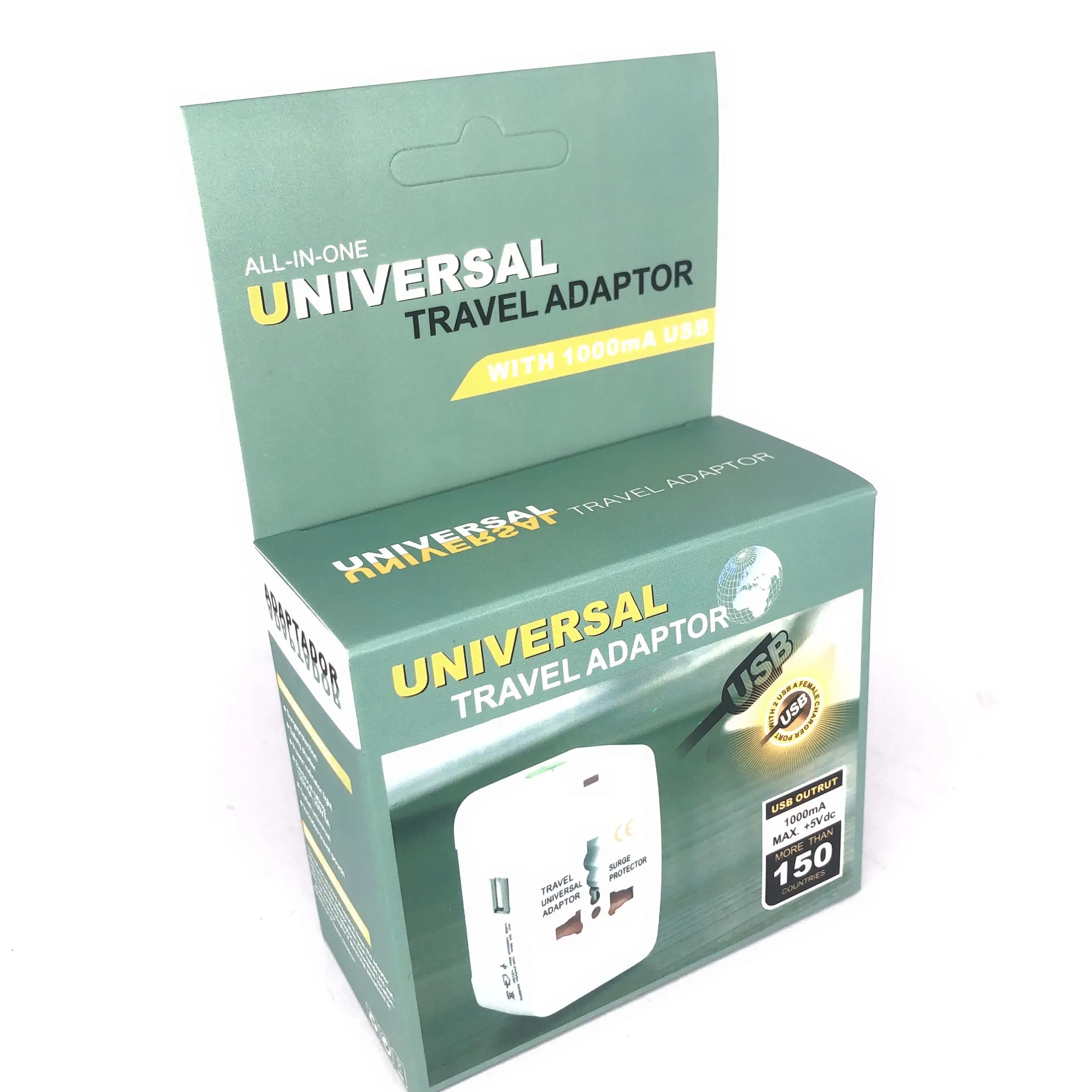 Универсальный переходник с двумя USB-портами универсальное зарядное устройство