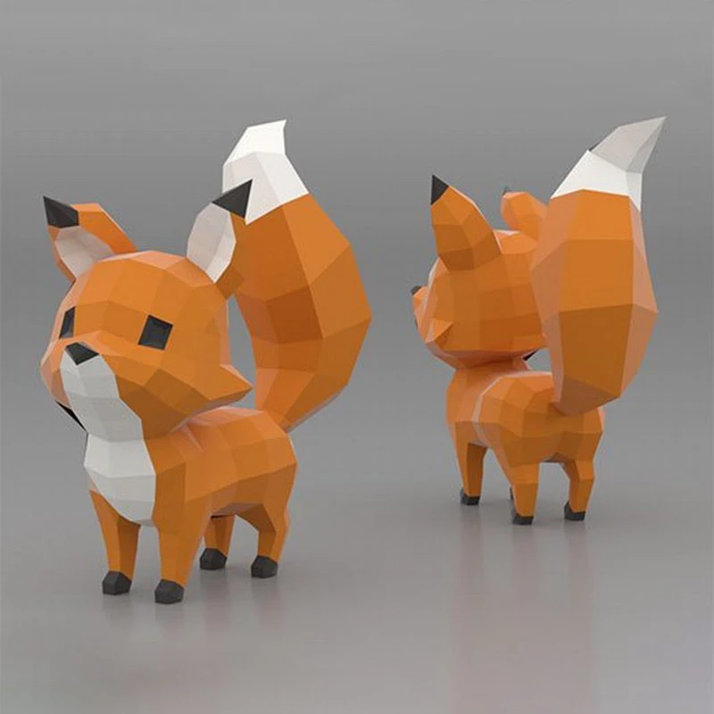 Бумажная 3D модель для игрушек домашний декор гостиной бумажная творчества