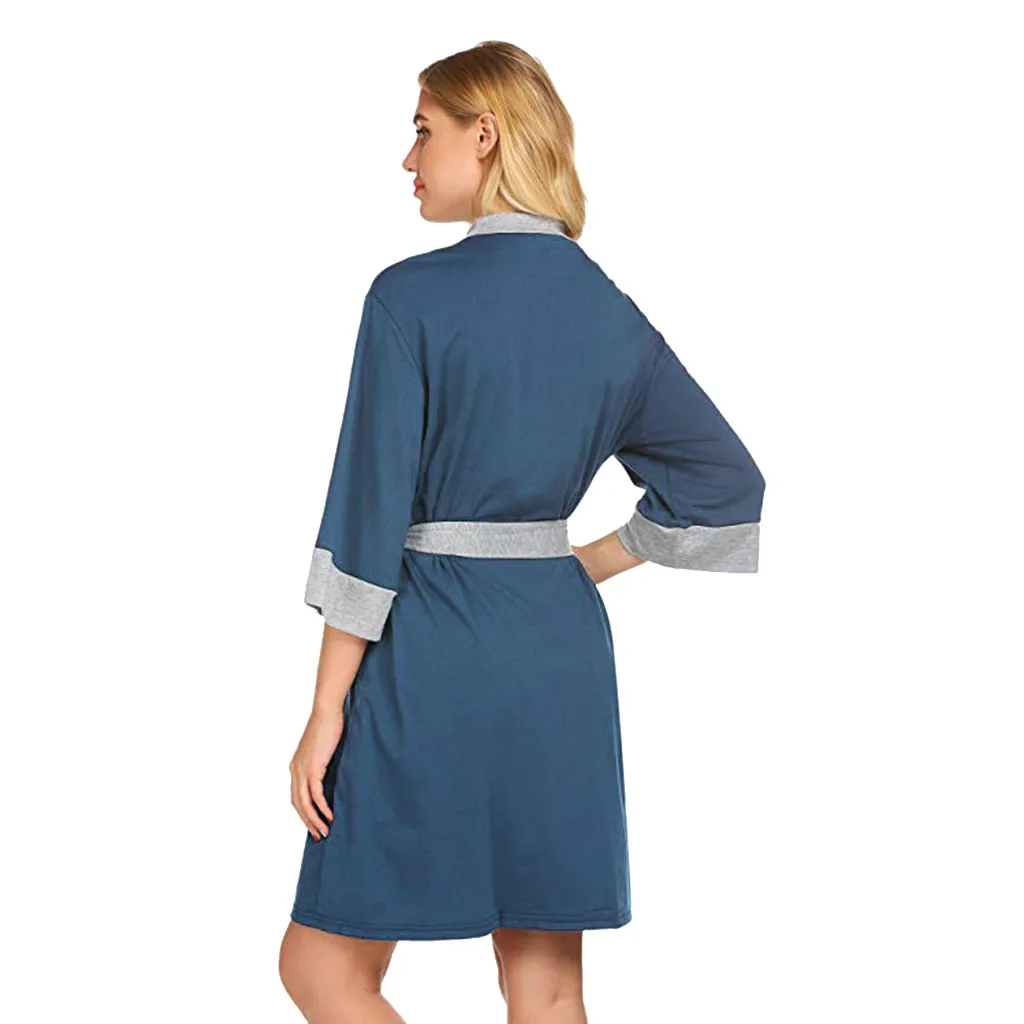 

Summer Maternity dress Nursing Robe Delivery Nightgowns Hospital Breastfeeding Gown high quality maternity clothes Sleepwear new