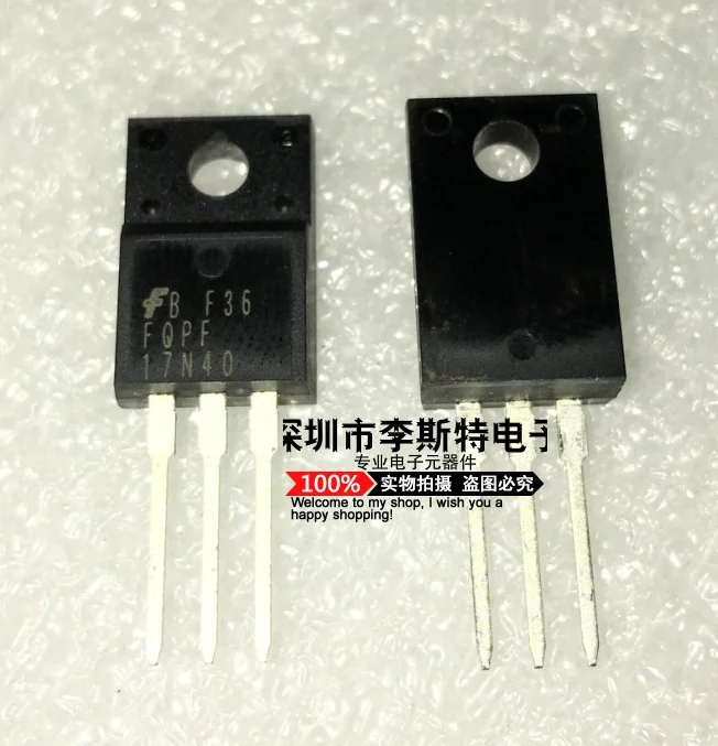 

FQPF17N40 TO-220F 400V 9.5A