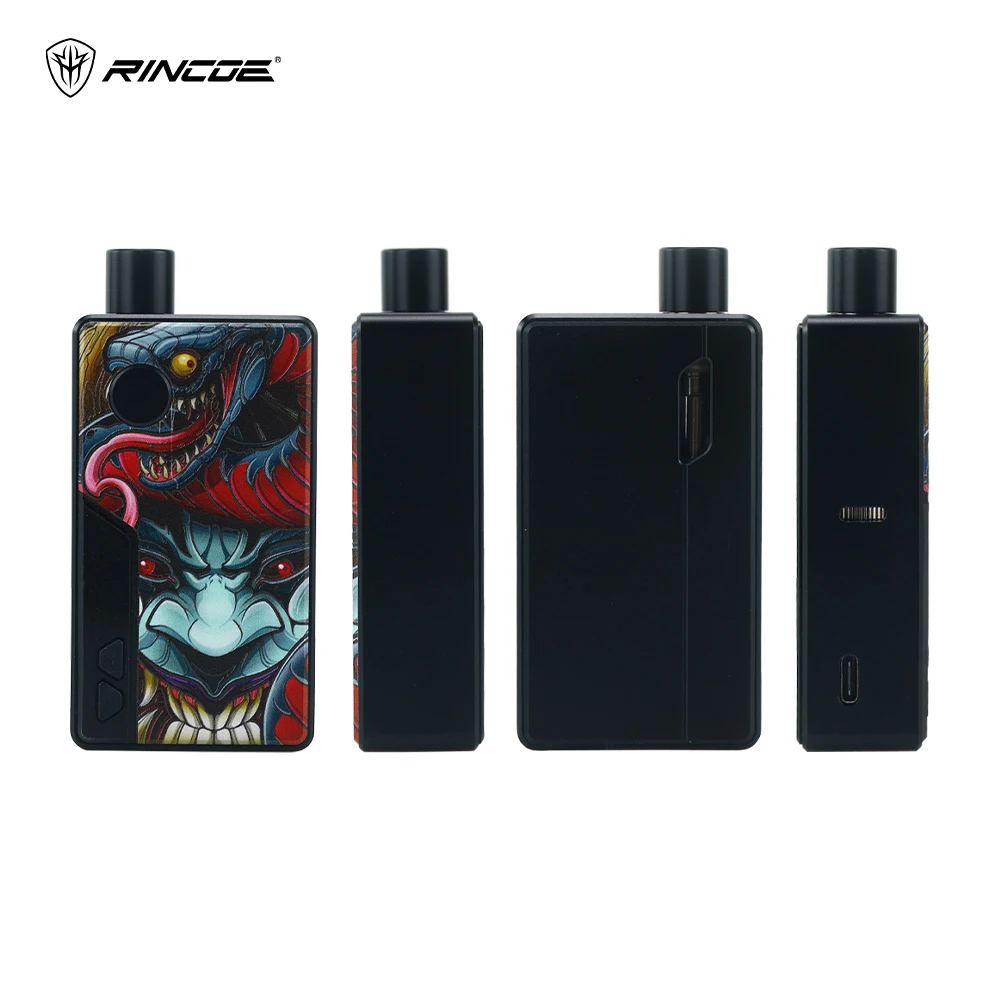 Original Rincoe Manto AIO 80W Kit No 18650 Battery 3ml For RBA Coil 0.3ohm 1.2ohm Electronic Cigarette VS Smoant Pasito Pod | Электроника