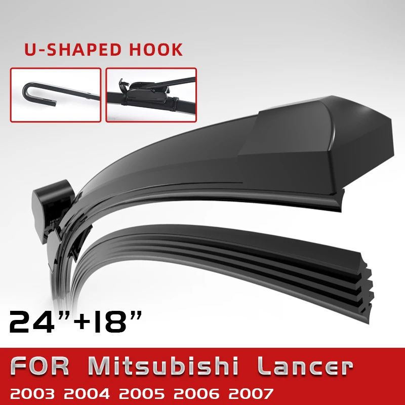 

Двухсторонние резиновые щетки стеклоочистителя CELANOVA для Mitsubishi Lancer 2003-2007 24 дюйма + 18 дюймов