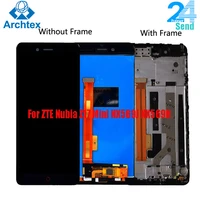 5 2 inch for zte nubia z17 mini nx569j nx569h lcd display screen touch assembly lcd digitizer touch screen parts frame