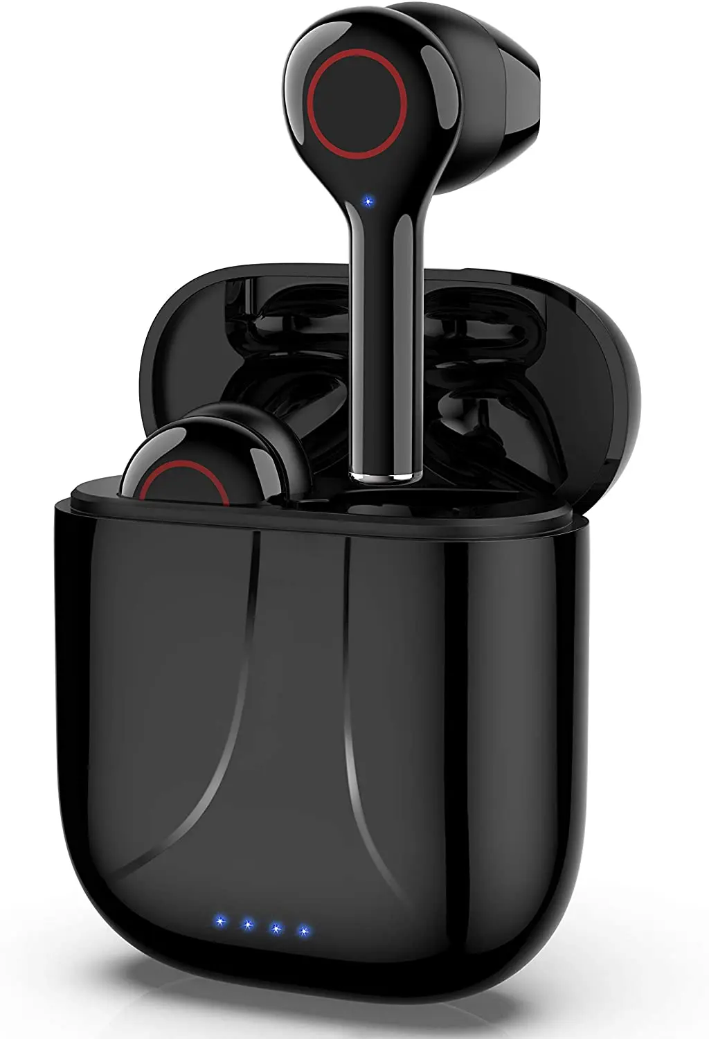 

Беспроводная водонепроницаемая гарнитура Bluetooth 5,0, TWS стереогарнитура со встроенным микрофоном, подходит для спорта и бега