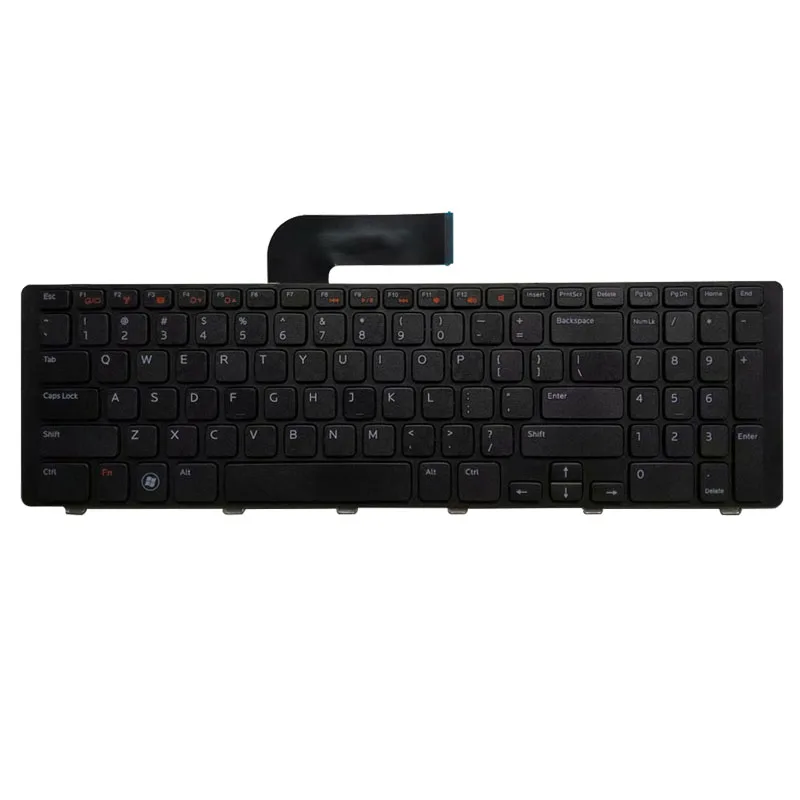 US Black New laptop keyboard For DELL 17R N7110 XPS 17 L701X L702X 5720 7720 Vostro 3750 v3750 English with frame | Компьютеры и офис
