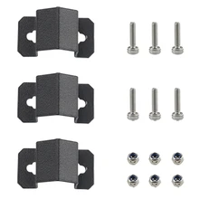 68UB 3Set Metal Clips 3D Printer Holder Compatible with Holding Prusa i3 LM8UU MK2/MK2S/MK3 Spare Parts Repairing Kits