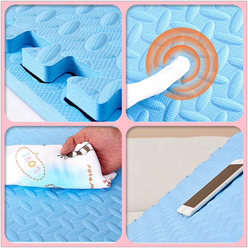 Детский игровой коврик пазл из пены ЭВА/детские коврики для упражнений детей