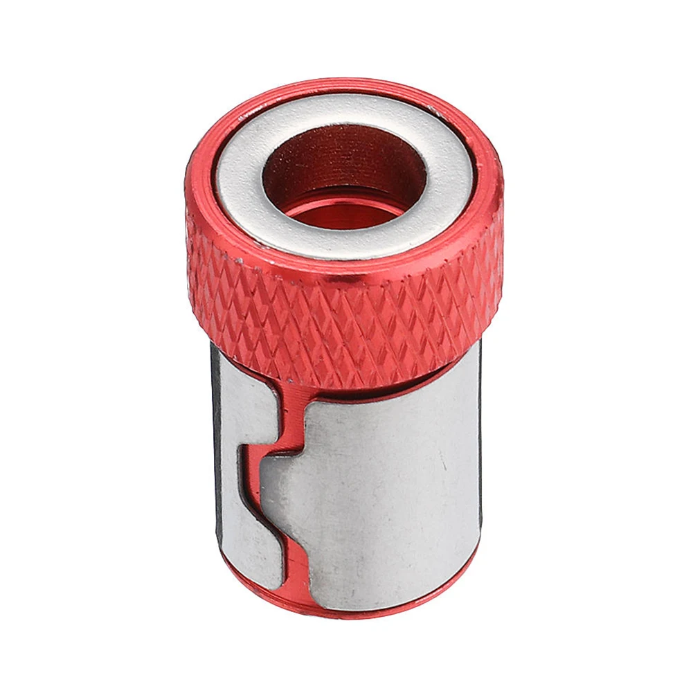 

6.35mm Magnetic Bit Holder Alloy Electric Magnetic Ring Screwdriver Bit Anti-Corrosion Strong Magnetizer for Phillip Drill Bit