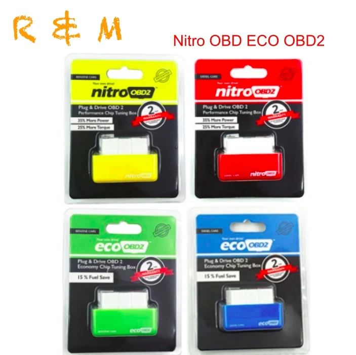 Nitro OBD2 ECOOBD2 15% экономия топлива больше мощности ECU чип тюнинг коробка NitroOBD2 Eco для