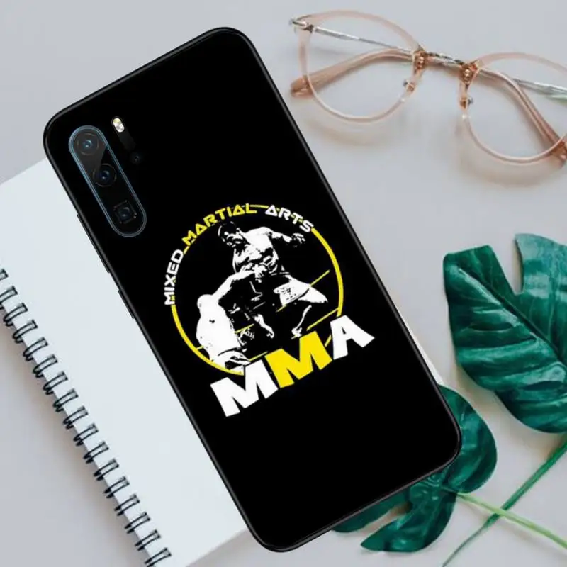 

Design The Mma Logo Phone Cases For Huawei P40 P20 P30 lite Pro P Smart 2019 Mate 40 20 10 Lite Pro Nova 5t