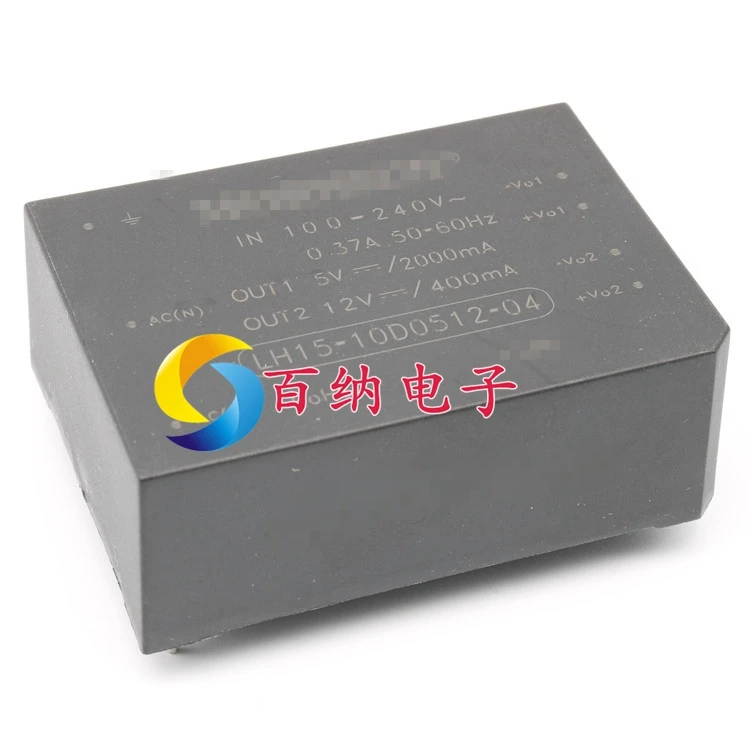

LH15-10 d0512-04 original AC - DC 220 vac - 5 v 2 a power supply module;The 12 v 0.4 A