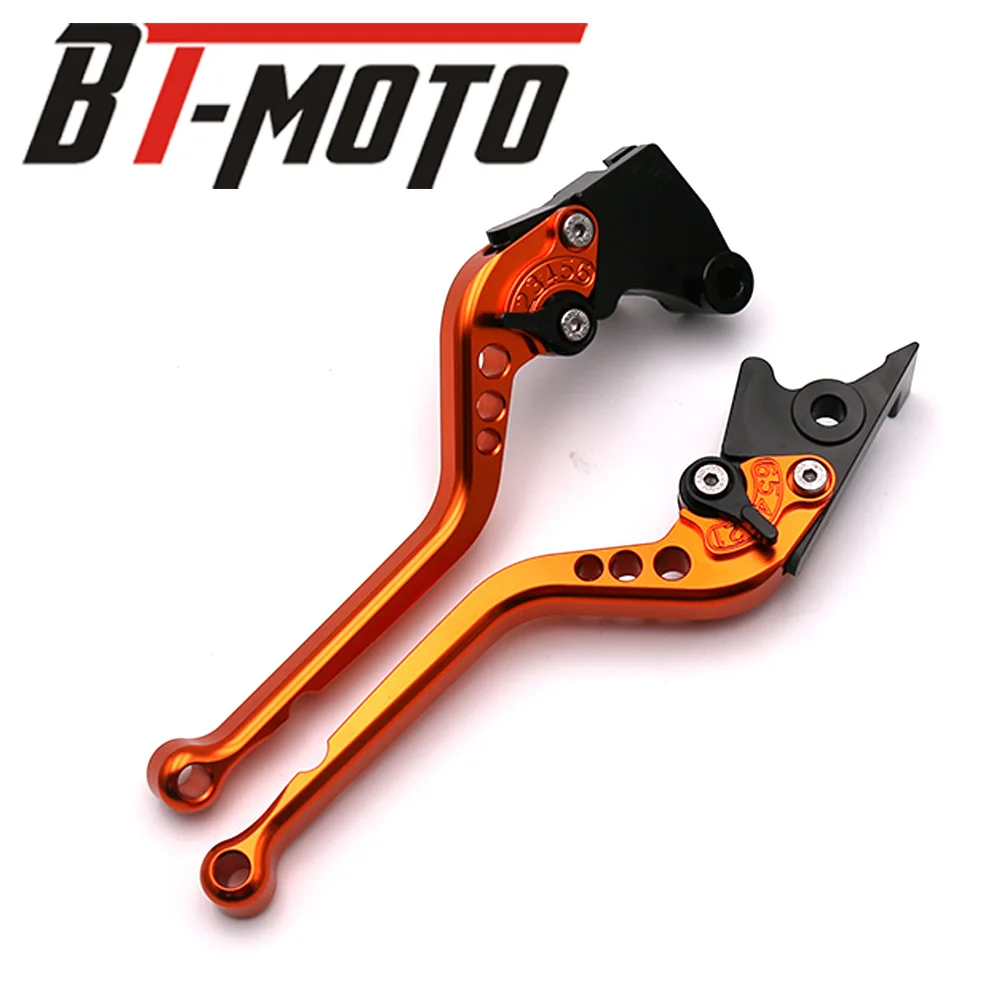 long orange Регулируемые длинные и короткие рычаги тормоза мотоцикла сцепления для HONDA CB500X CB 500 X CB500 X - Цвет: long orange