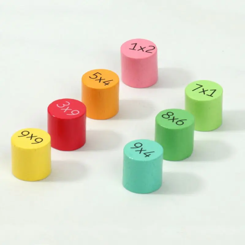 

Wooden Double Sided 99 Multiplication Formulas Table Children Jigsaw Toy 63HE