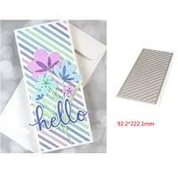 2020 hot oblique line rectangular frame metal cutting dies for scrapbooking craft die cut card making embossing stencil photo