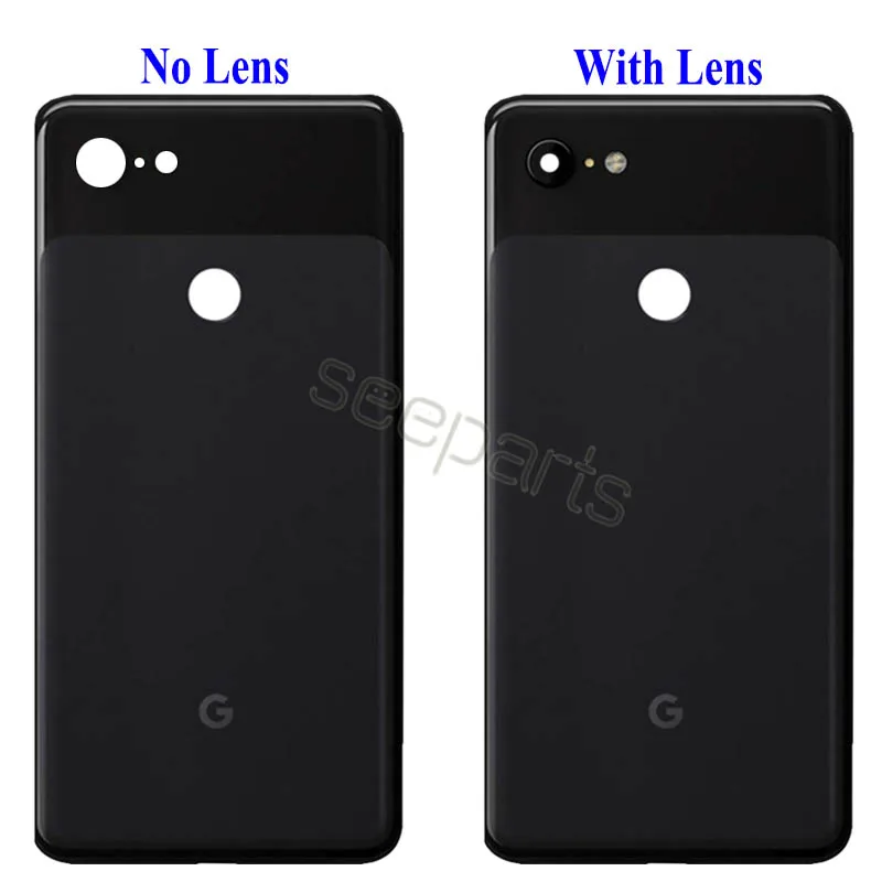 Полный для Google Pixel 3 XL Батарея крышка задней стороны специально для Корпус задний Чехол для Google Pixel 3 задняя крышка Батарея двери Замена