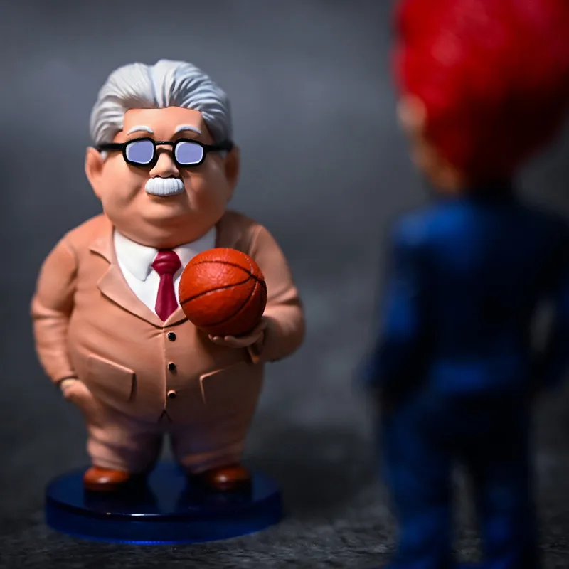 

4" SLAM DUNK Statue Mitsuyoshi Anzai Bust SHOHOKU Basketball Team Full-Length Portrait Original GK Action Figure Toy 10CM X1896