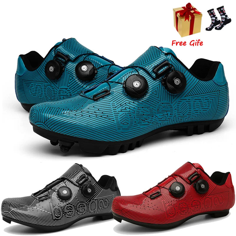 2021 High Quality sapatilha mtb Road Cycling Shoes Unisex Self-locking MTB Sneakers Bicycle Shoes Sport Cleats Road Racing Shoes