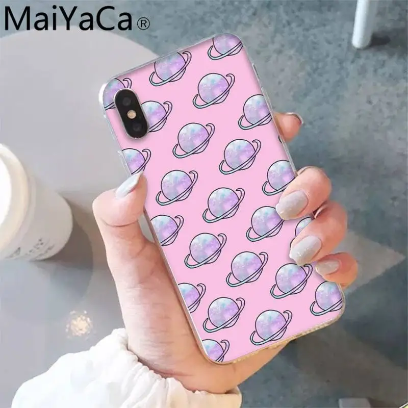 

MaiYaCa cartoon space cute Luxury Unique Phone Cover for iPhone 12 8 7 6 6S Plus X XS MAX 5 5S SE XR 12 11 pro promax
