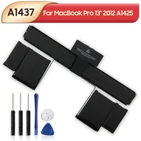new replacement laptop battery a1437 for macbook pro 13 a1425 md212 md231 6600mah with tools