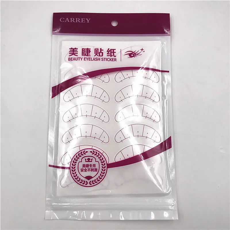 70pairs/pack Paper Patches 3D Eyelash Under Eye Pads Lash Extension Tips Sticker Wraps Make Up Tools | Красота и здоровье