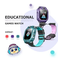 childrens phone watch built in 8 mini games front and rear dual cameras dial video screen two way conversation