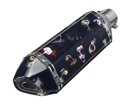 Глушитель для Akrapovic выхлопной трубы мотоцикла escape для trk502 suzuki gsr 600 crf 230 egzoz mt10 xadv r1200rt ninja300 xmax