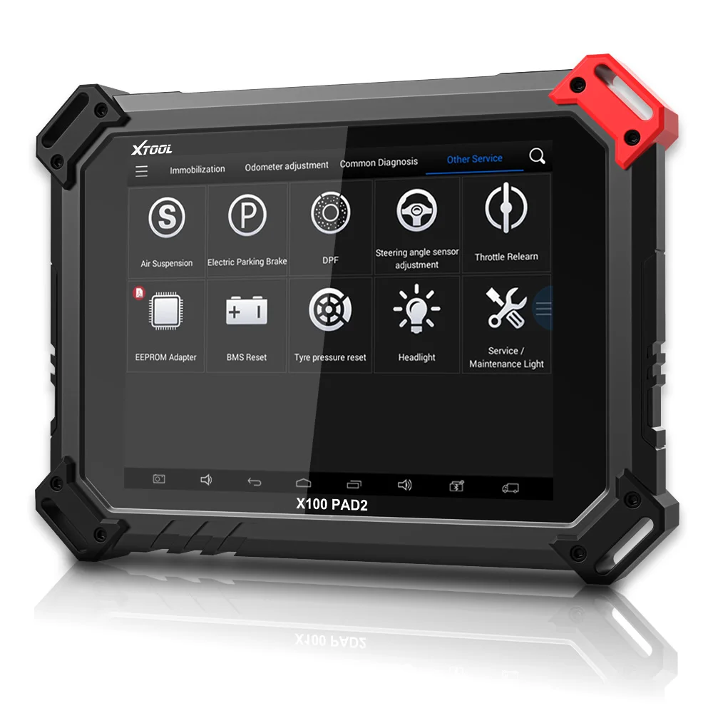 XTOOL X 100 PAD2 эксперт по специальным функциям для 4 го и 5 IMMO X100 PIN считыватель кодов