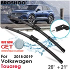 Щетка стеклоочистителя для лобового стекла автомобиля, автомобильные аксессуары для Volkswagen Touareg 26 дюймов + 21 дюйм 2018-2019