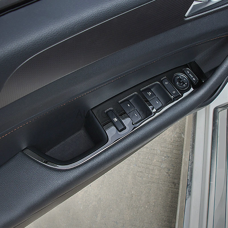 Подлокотник окна из нержавеющей стали крышка переключателя управления отделка