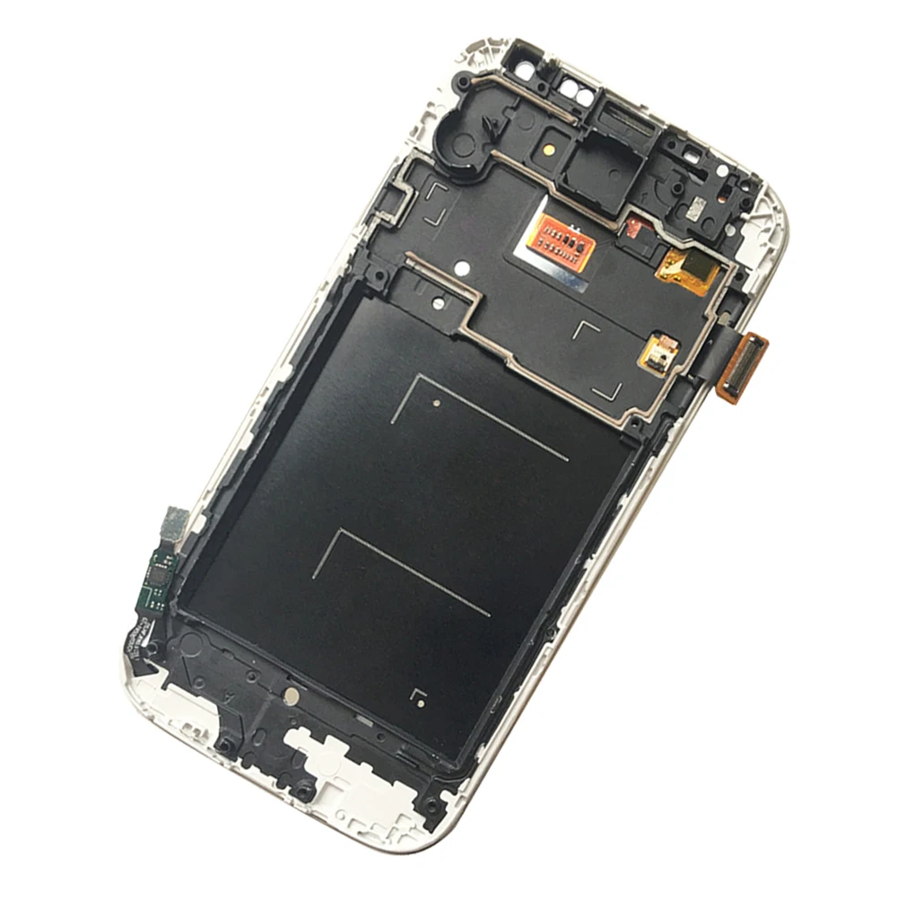 Сменный сенсорный ЖК экран с рамкой для SAMSUNG Galaxy S4 i9500 i9505 i9506|Экраны мобильных