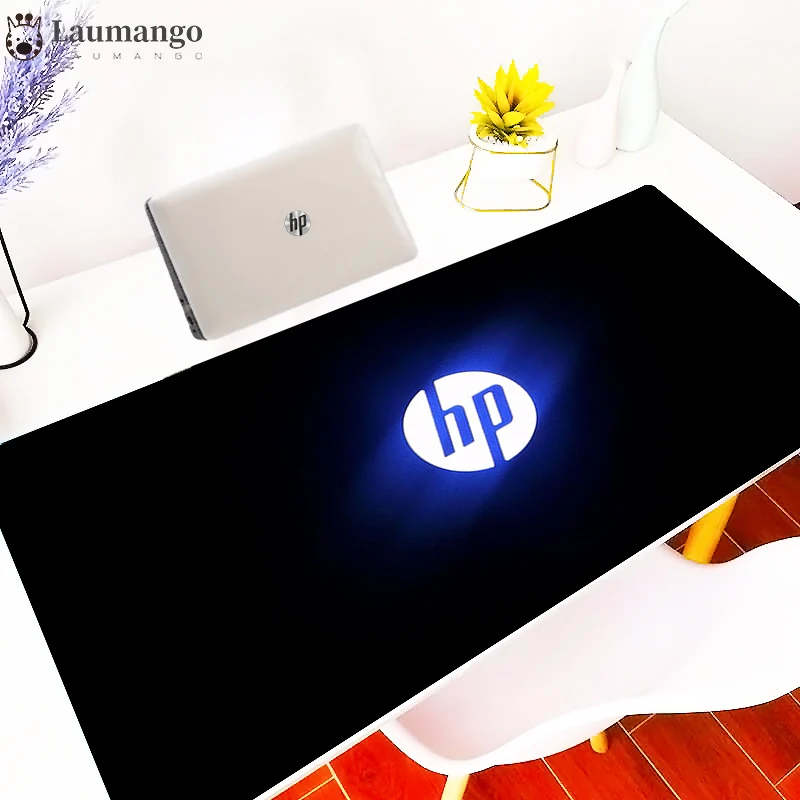 Большой мини коврик для мыши HP логотип XL XXL игровой милые аксессуары игр