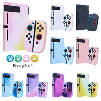 cute protective case for nintendo switch ns controller console gamepad joy con skin case full cover shell video gameaccessories